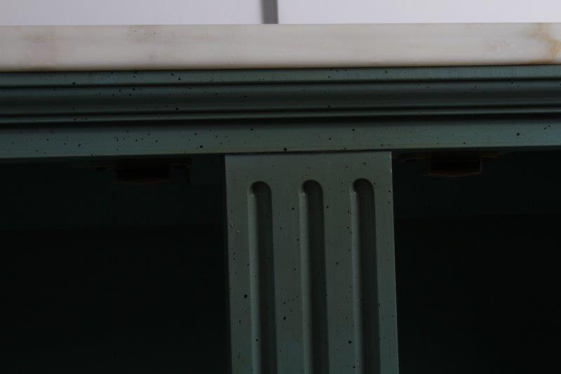 Neo-Classical Style Marble Top Buffet