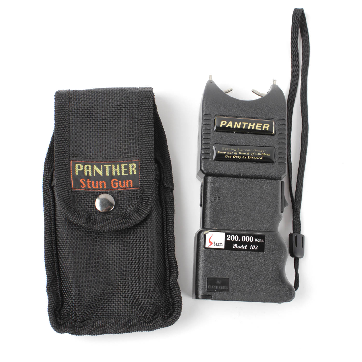 Panther 200,000 Volt Stun Gun with Case