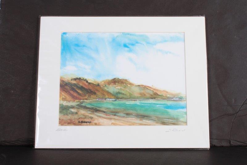 Scott Randle "Malibu" Watercolor