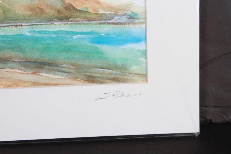 Scott Randle "Malibu" Watercolor