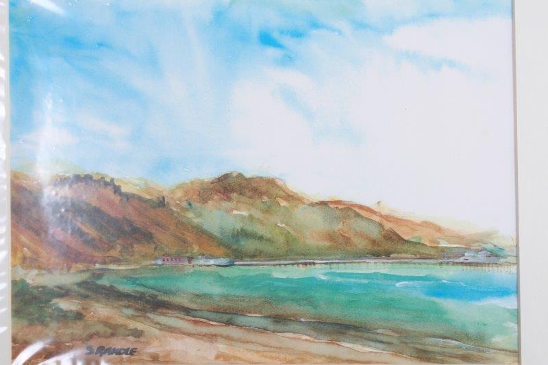 Scott Randle "Malibu" Watercolor
