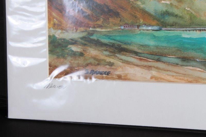 Scott Randle "Malibu" Watercolor