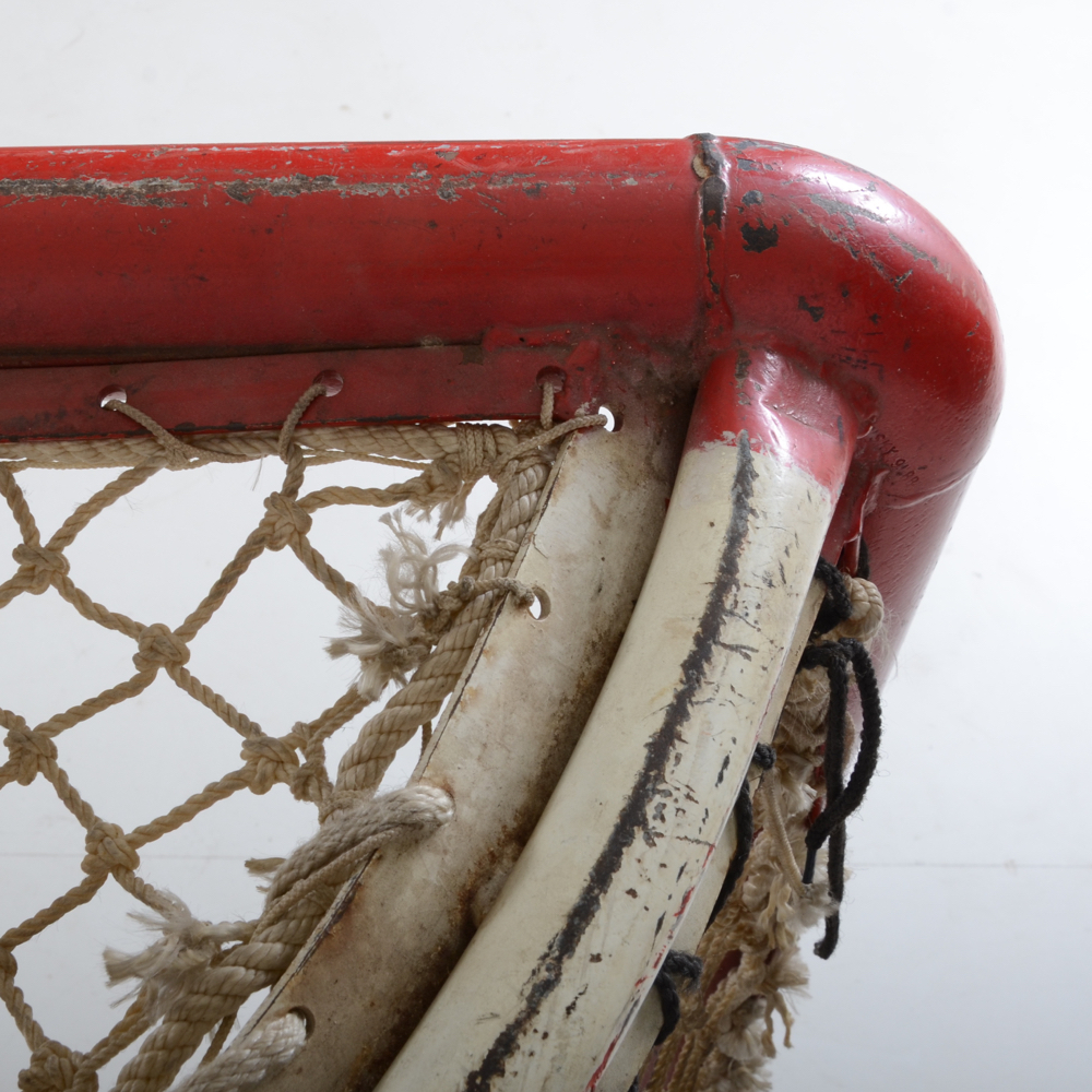 Vintage Hockey Goalie Net