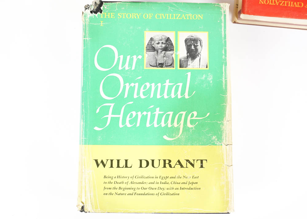 "The Story of Civilization" by Will Durant, Complete Set