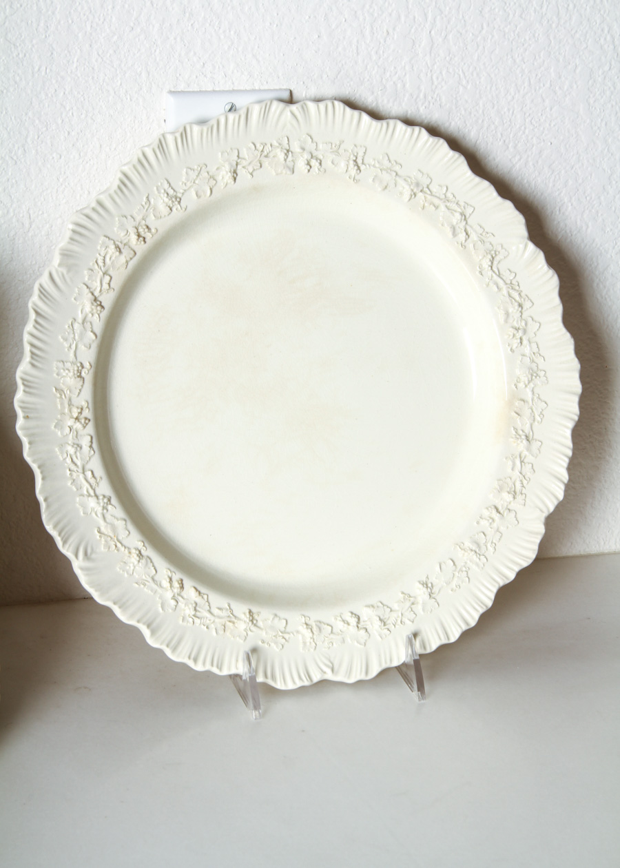 Wedgwood of Etruria & Barlaston Embossed Queensware Tea and Dinner Service