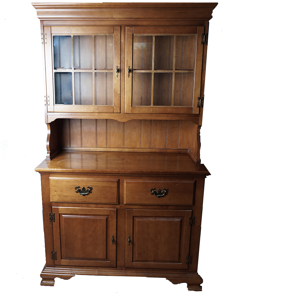 Vintage Maple Kitchen Cabinet