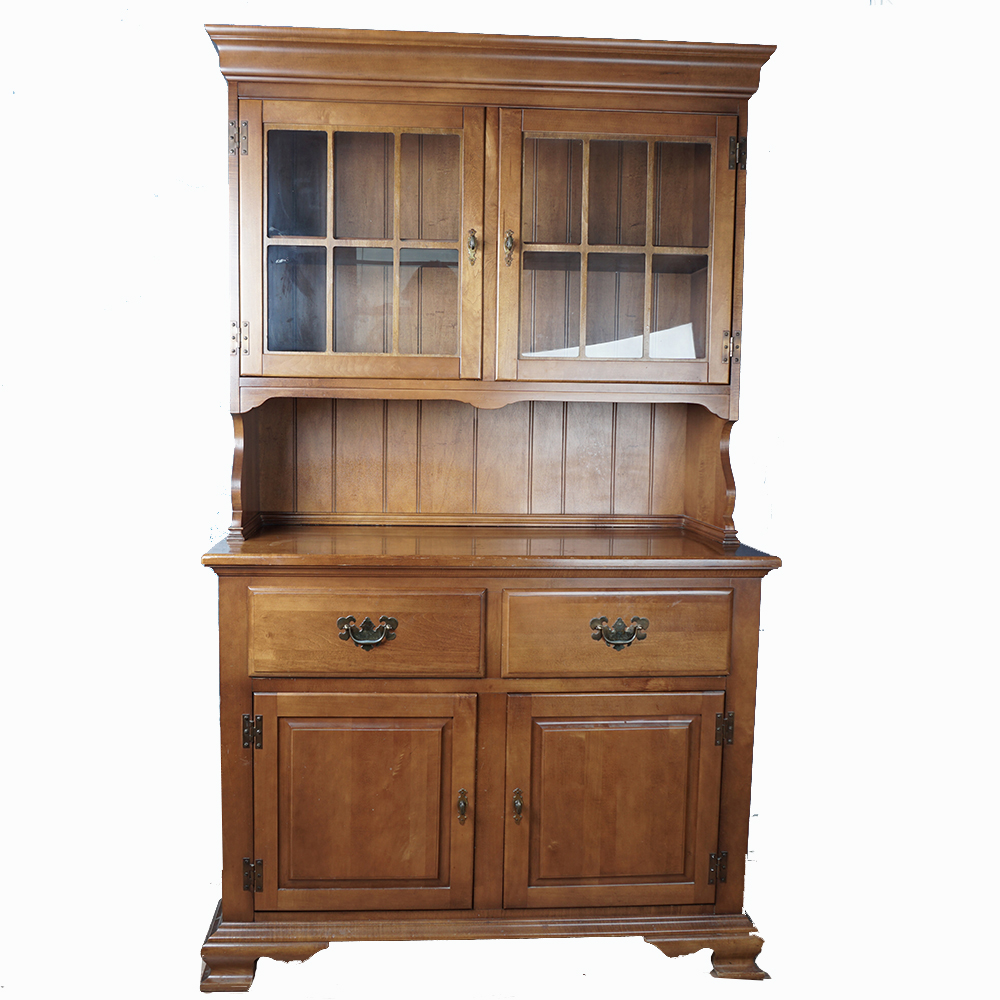 Vintage Maple Kitchen Cabinet