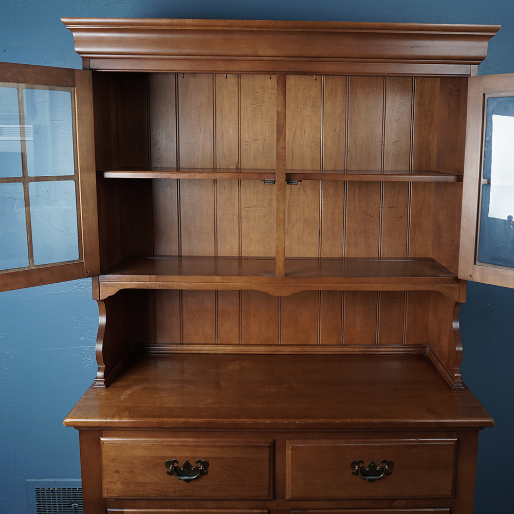 Vintage Maple Kitchen Cabinet