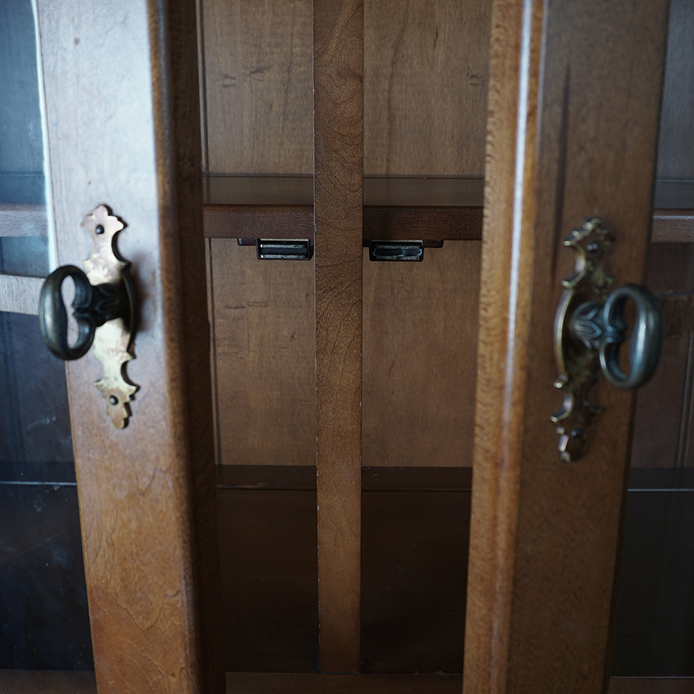 Vintage Maple Kitchen Cabinet