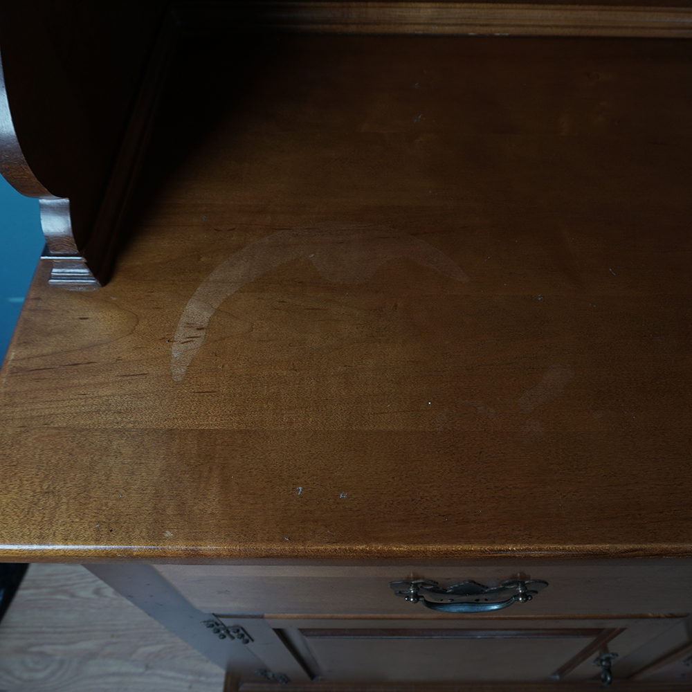 Vintage Maple Kitchen Cabinet