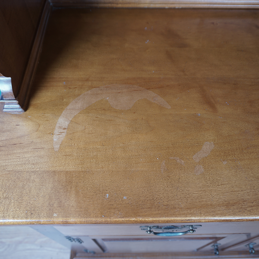 Vintage Maple Kitchen Cabinet