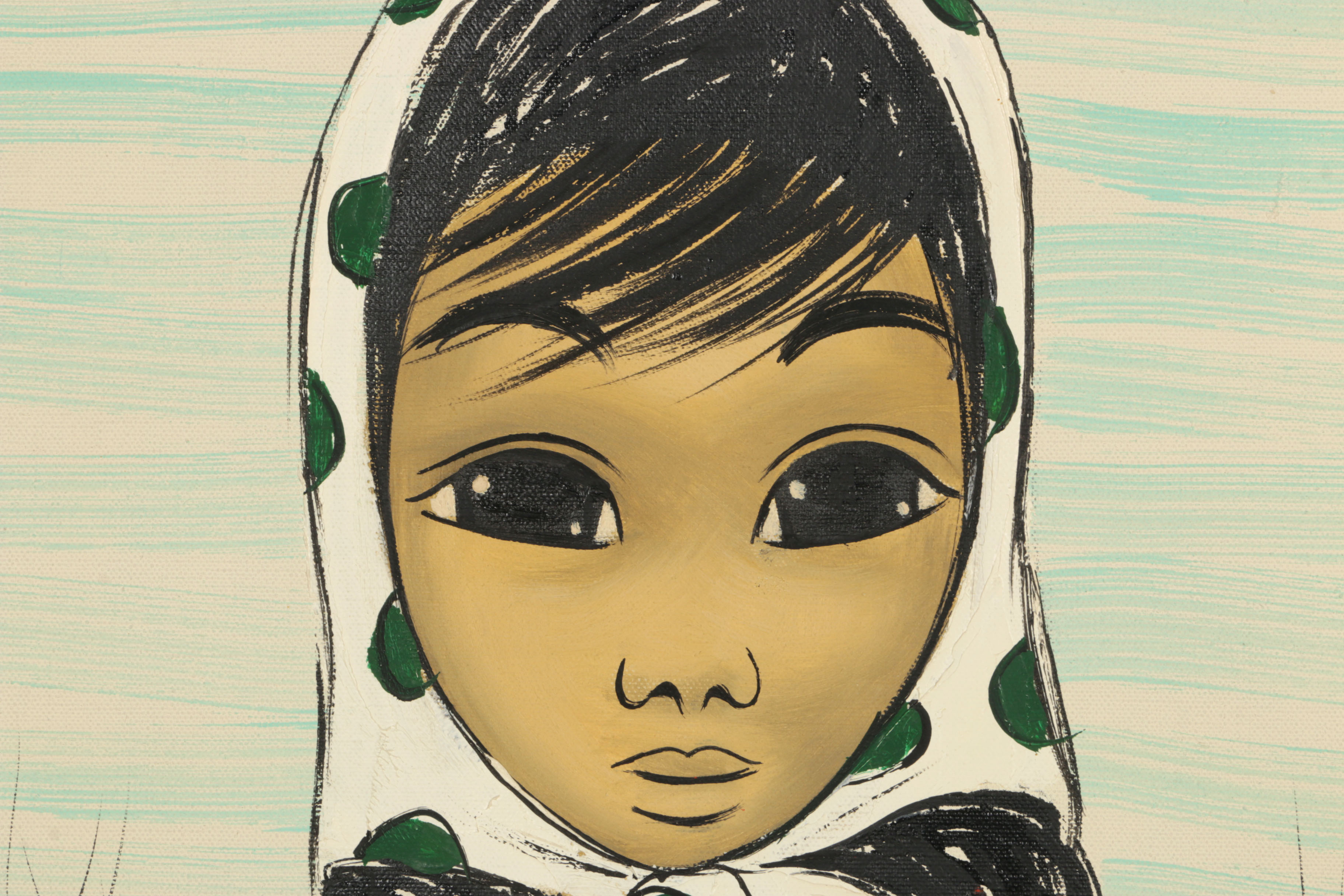 Original Signed Carlo Carando Oil Painting on Canvas