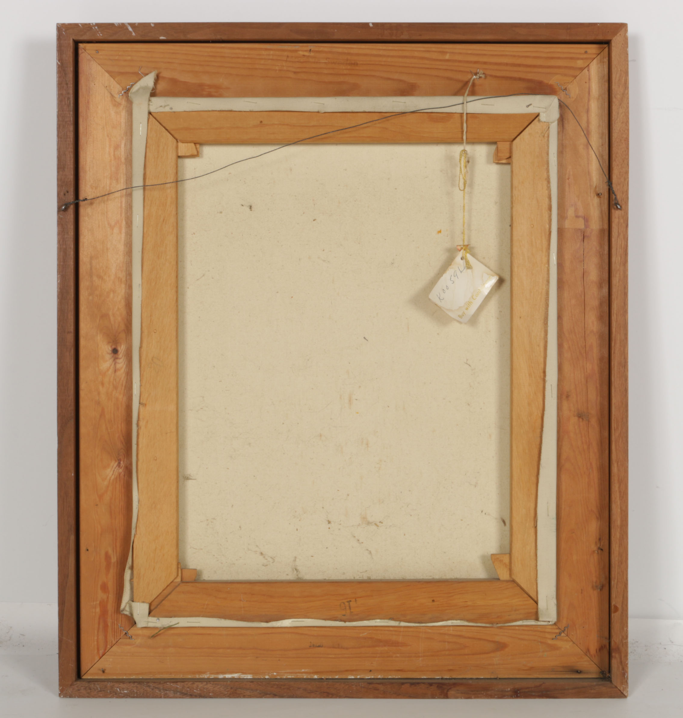 Original Signed Carlo Carando Oil Painting on Canvas