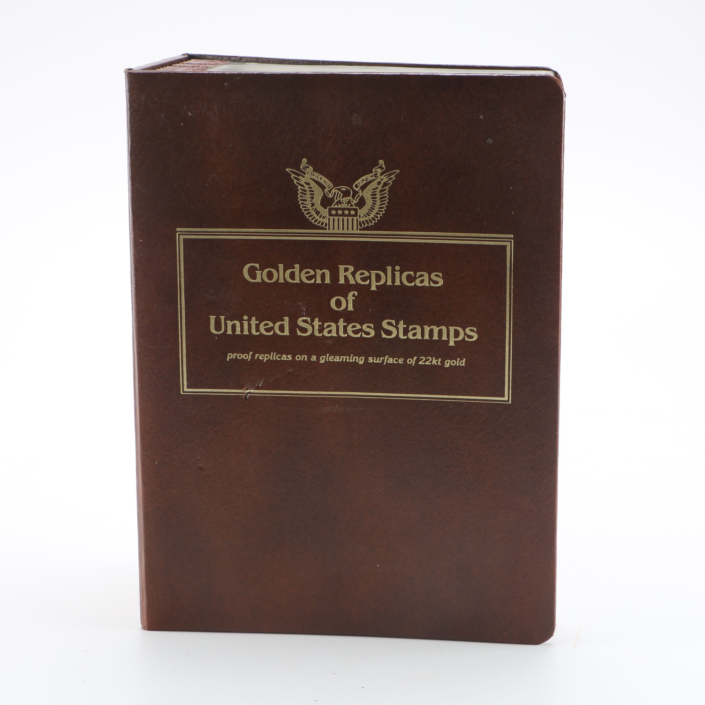 22K Gold Covered Proof Replica Stamp Collection