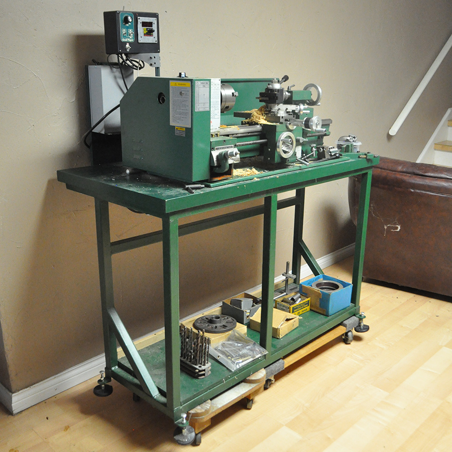 Gerald Wagner Grizzly G4000 Bench Lathe