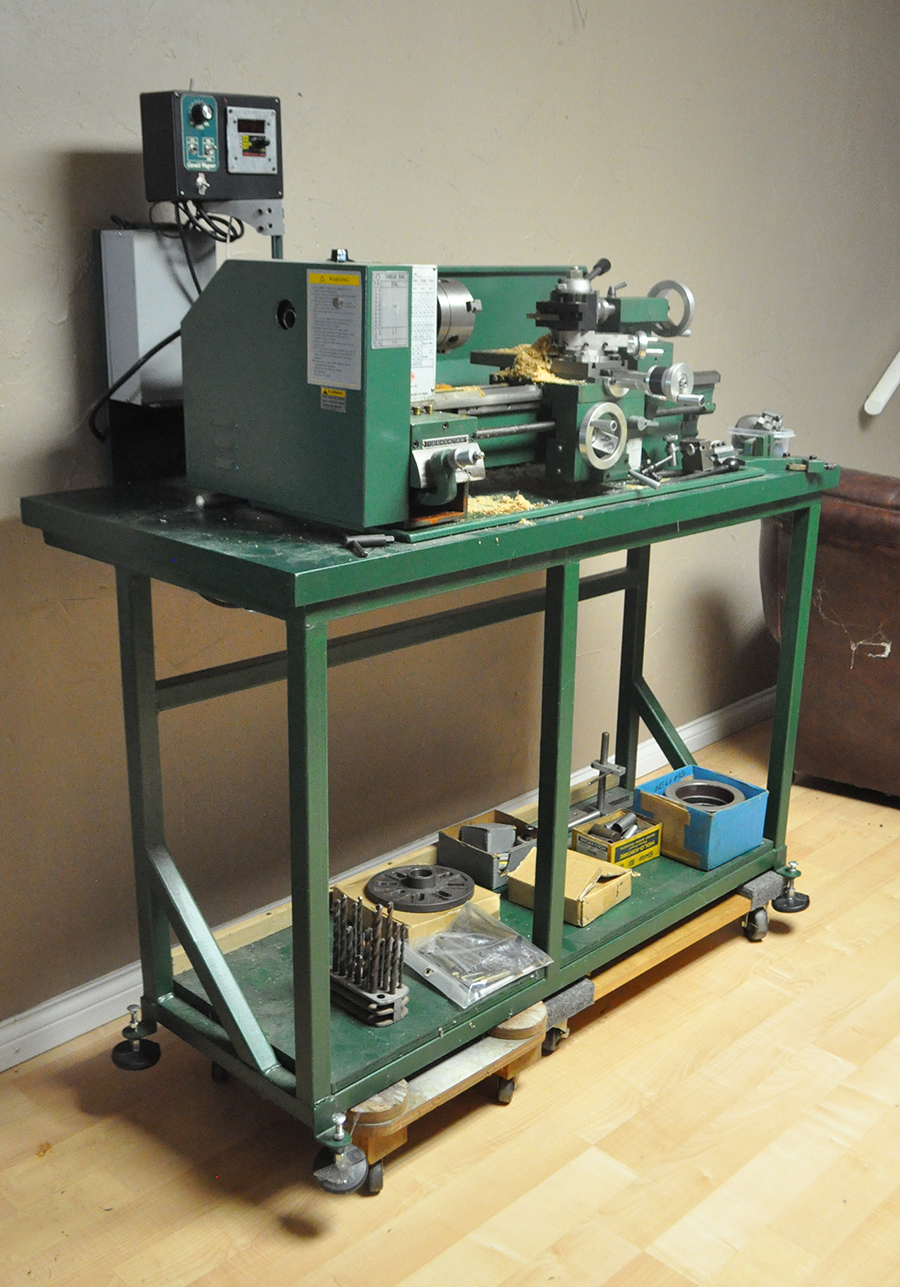 Gerald Wagner Grizzly G4000 Bench Lathe