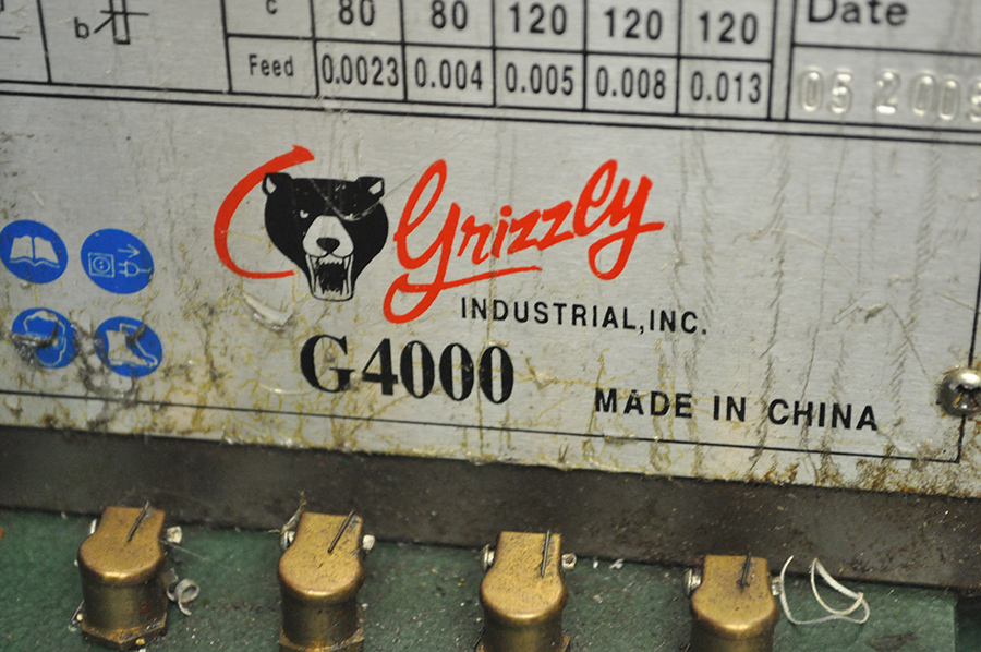 Gerald Wagner Grizzly G4000 Bench Lathe