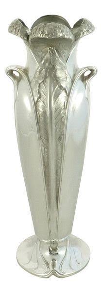 Christofle "Ombelle"  Vase Haute Orfeverie