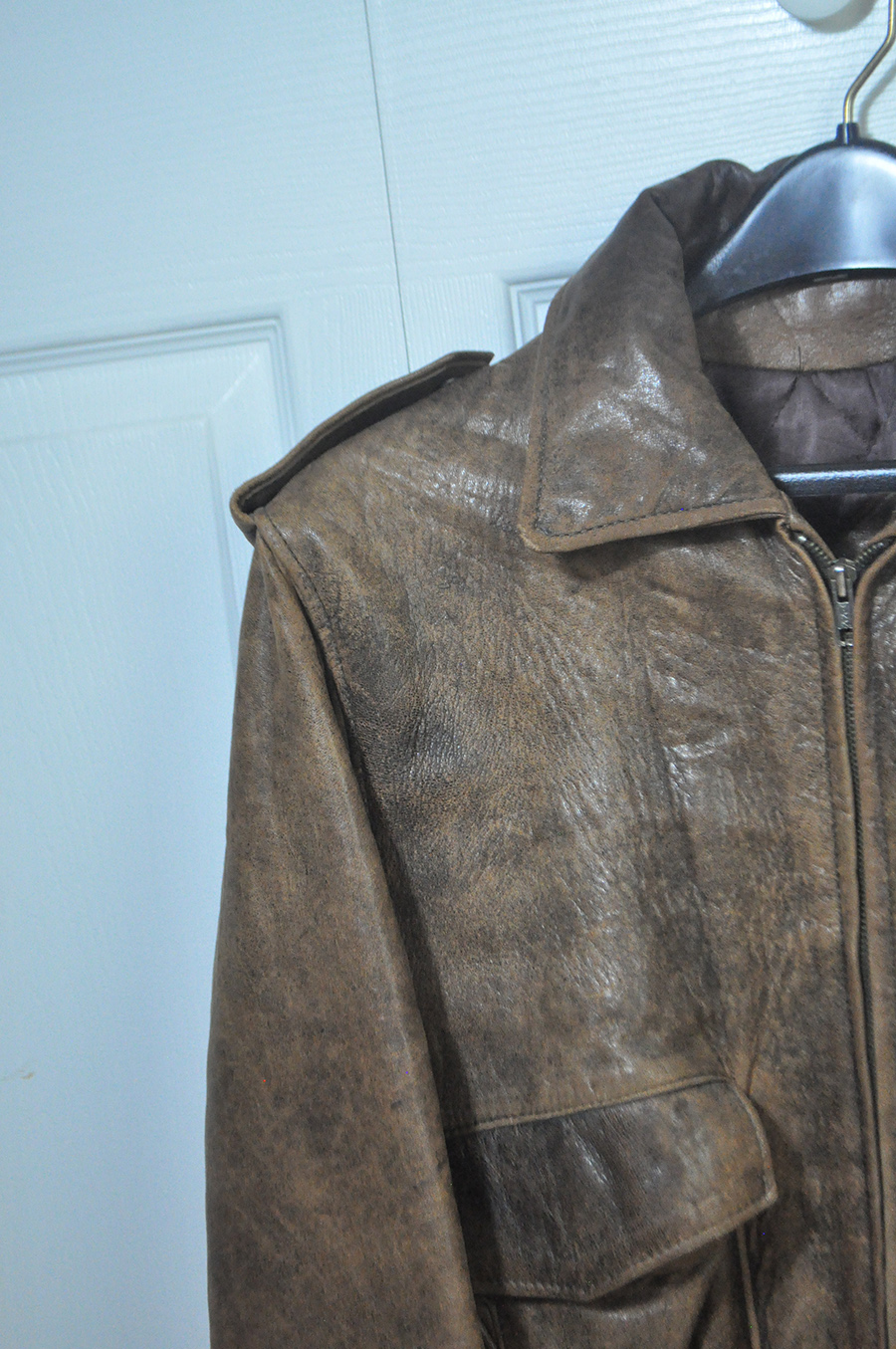 Brown Oakbrook Lamb Leather Coat and Alan Michaels Suede Coat