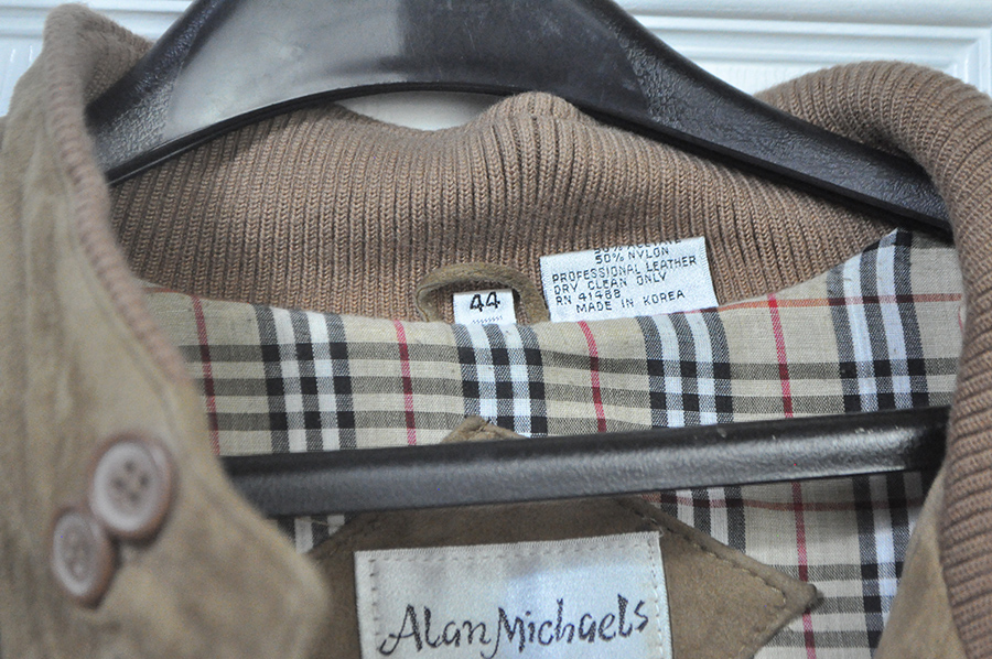 Brown Oakbrook Lamb Leather Coat and Alan Michaels Suede Coat