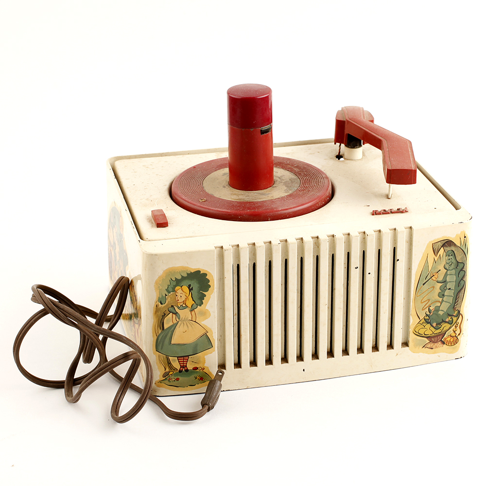 1950s RCA Victor "Alice in Wonderland" Tube Record Player