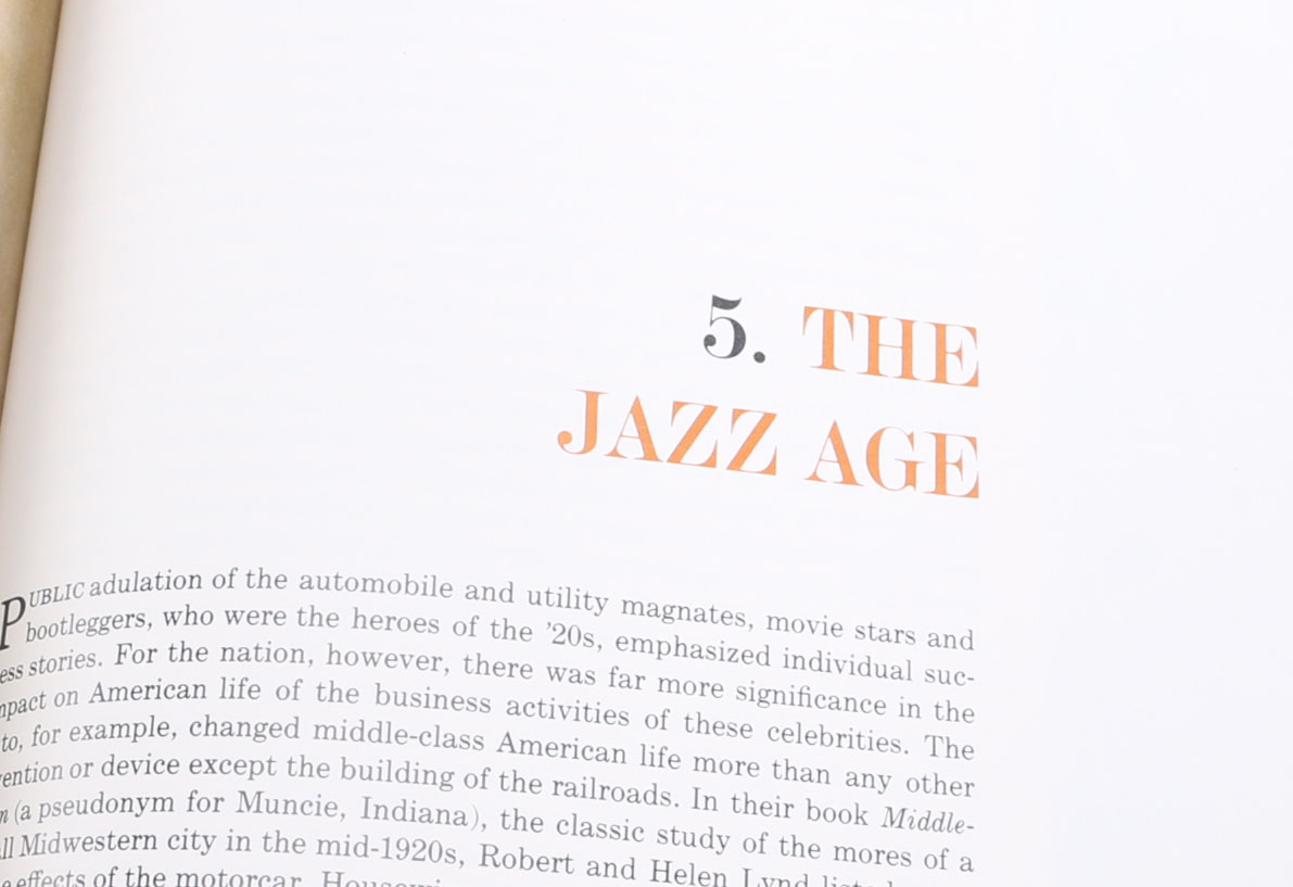 Set of The Life History of The United States