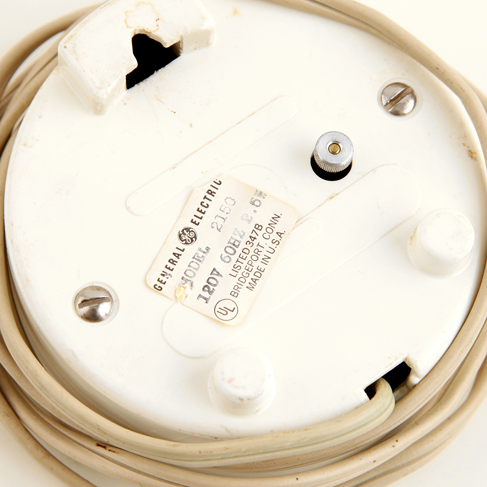 Vintage General Electric Floral Wall Clock