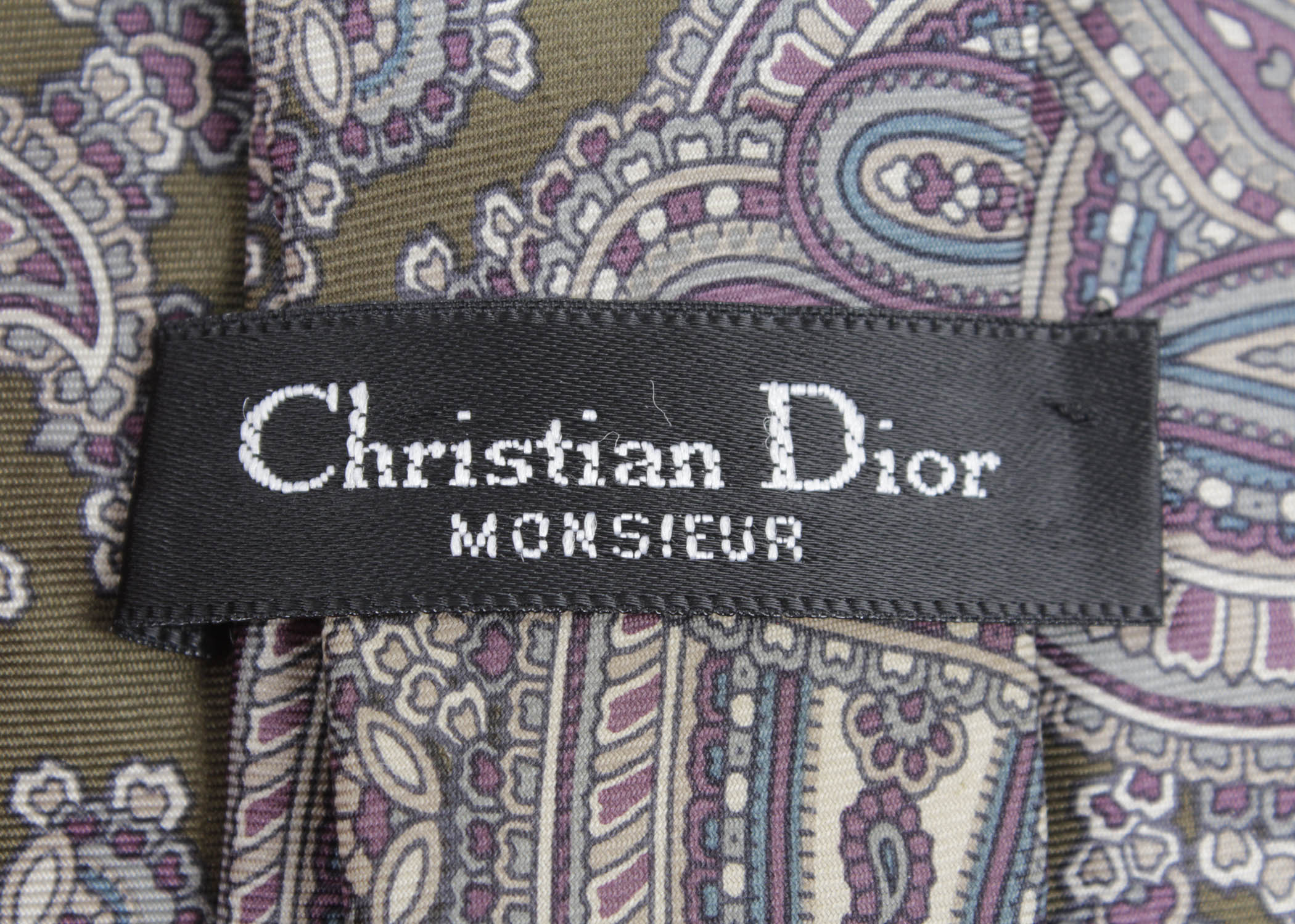 Trio of Men's Christian Dior Designer Ties