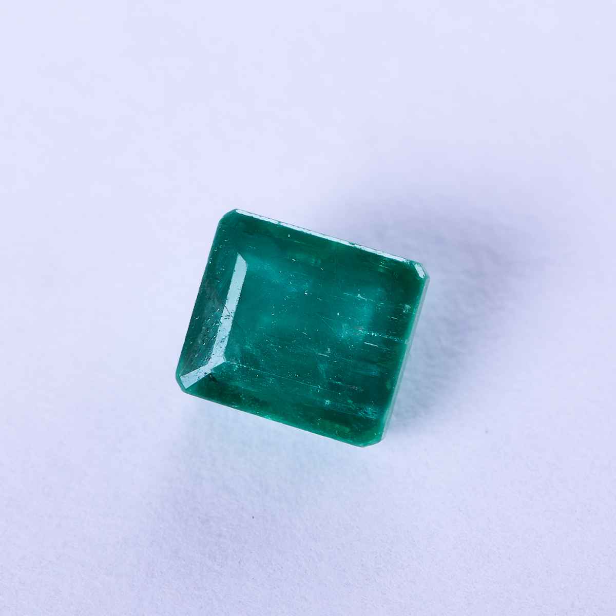1.52 CT Emerald Cut Natural Emerald Loose Stone