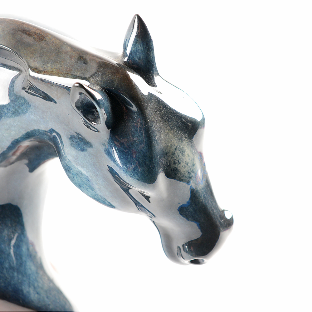 Ceramic Horse Sculpture by Stephen Herrero