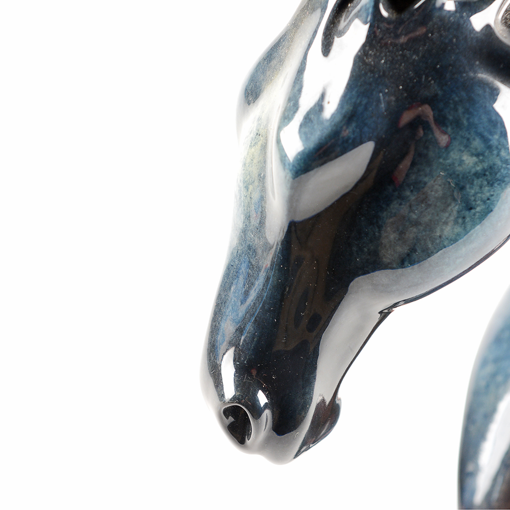 Ceramic Horse Sculpture by Stephen Herrero