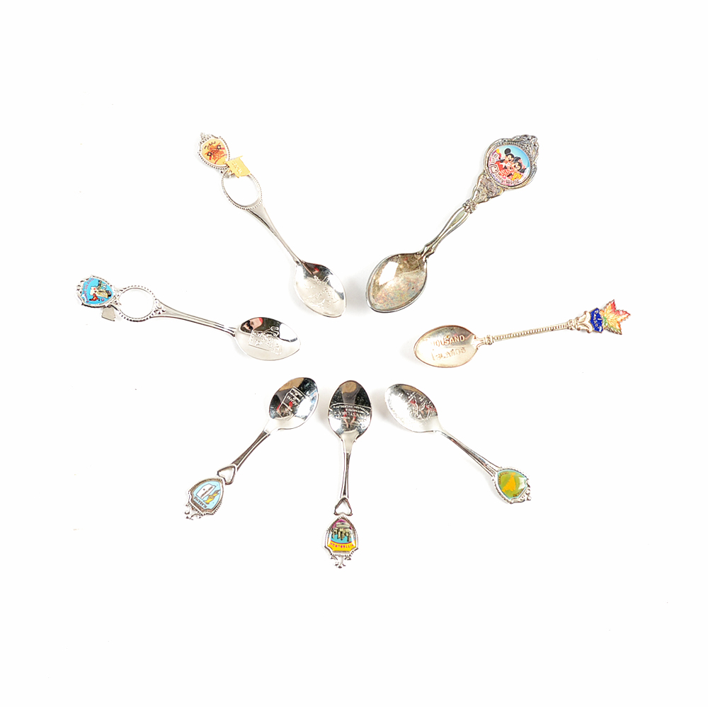 Collection of Souvenir Spoons