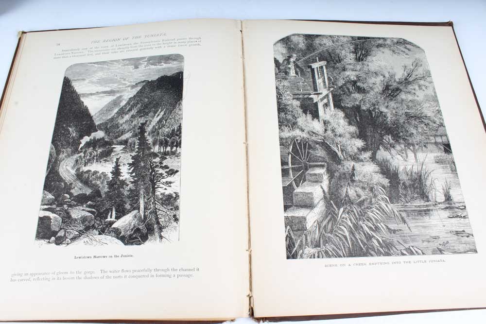 1883 "America Illustrated" and 1884 Holman's Edition of "The Holy Bible"