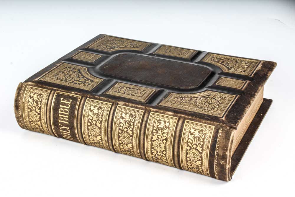 1883 "America Illustrated" and 1884 Holman's Edition of "The Holy Bible"