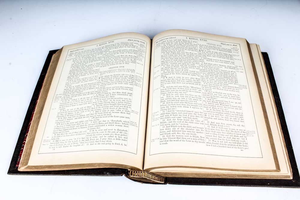 1883 "America Illustrated" and 1884 Holman's Edition of "The Holy Bible"