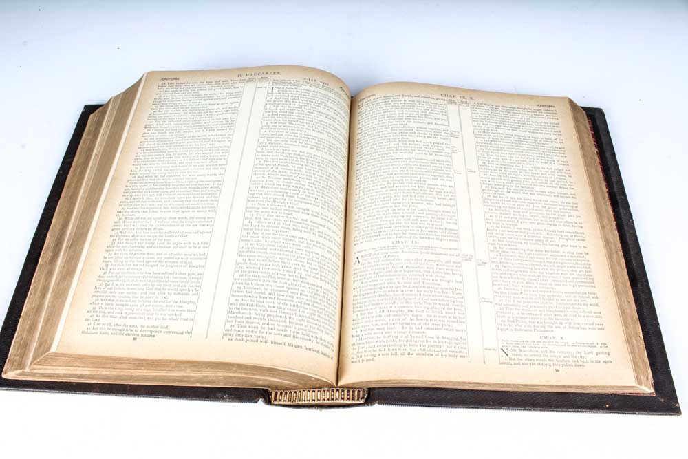 1883 "America Illustrated" and 1884 Holman's Edition of "The Holy Bible"