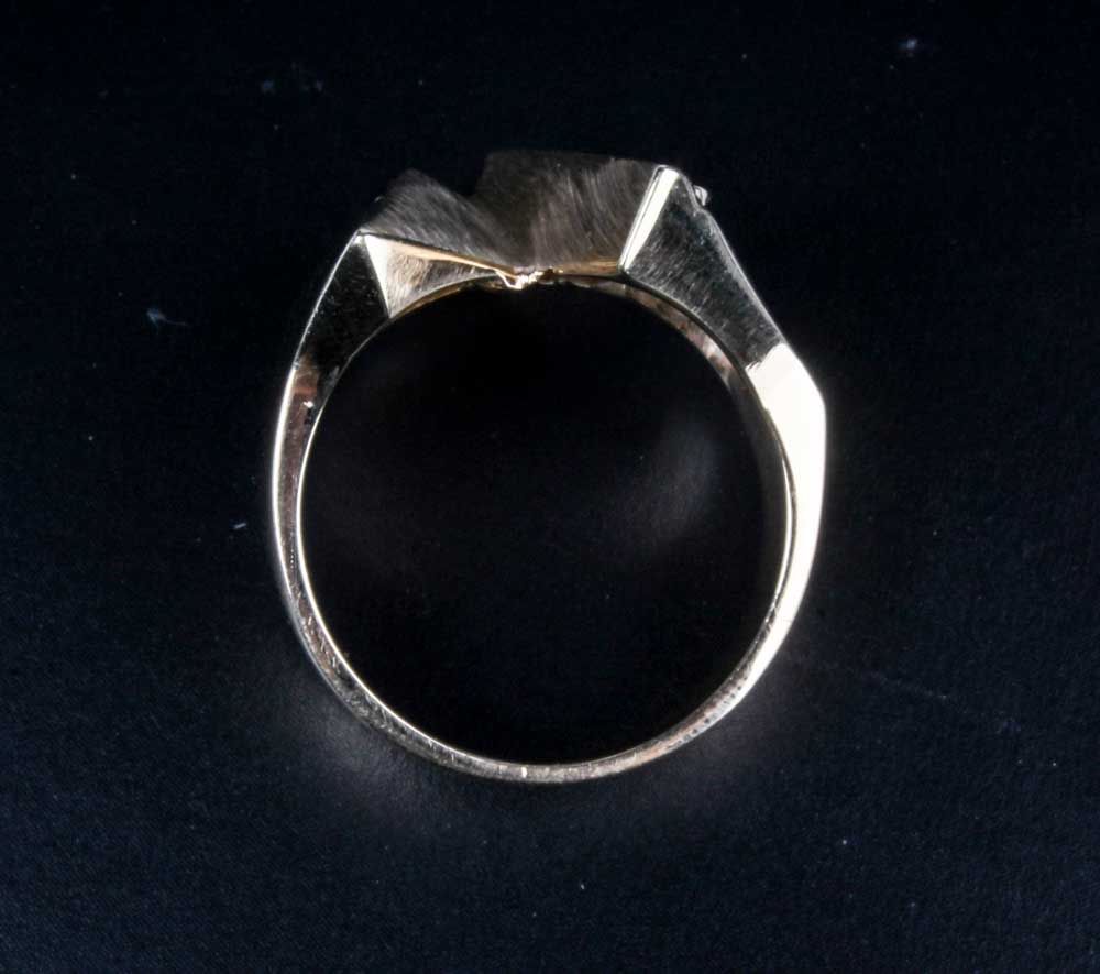 14K Gold and 0.25 CTW Diamond Ring