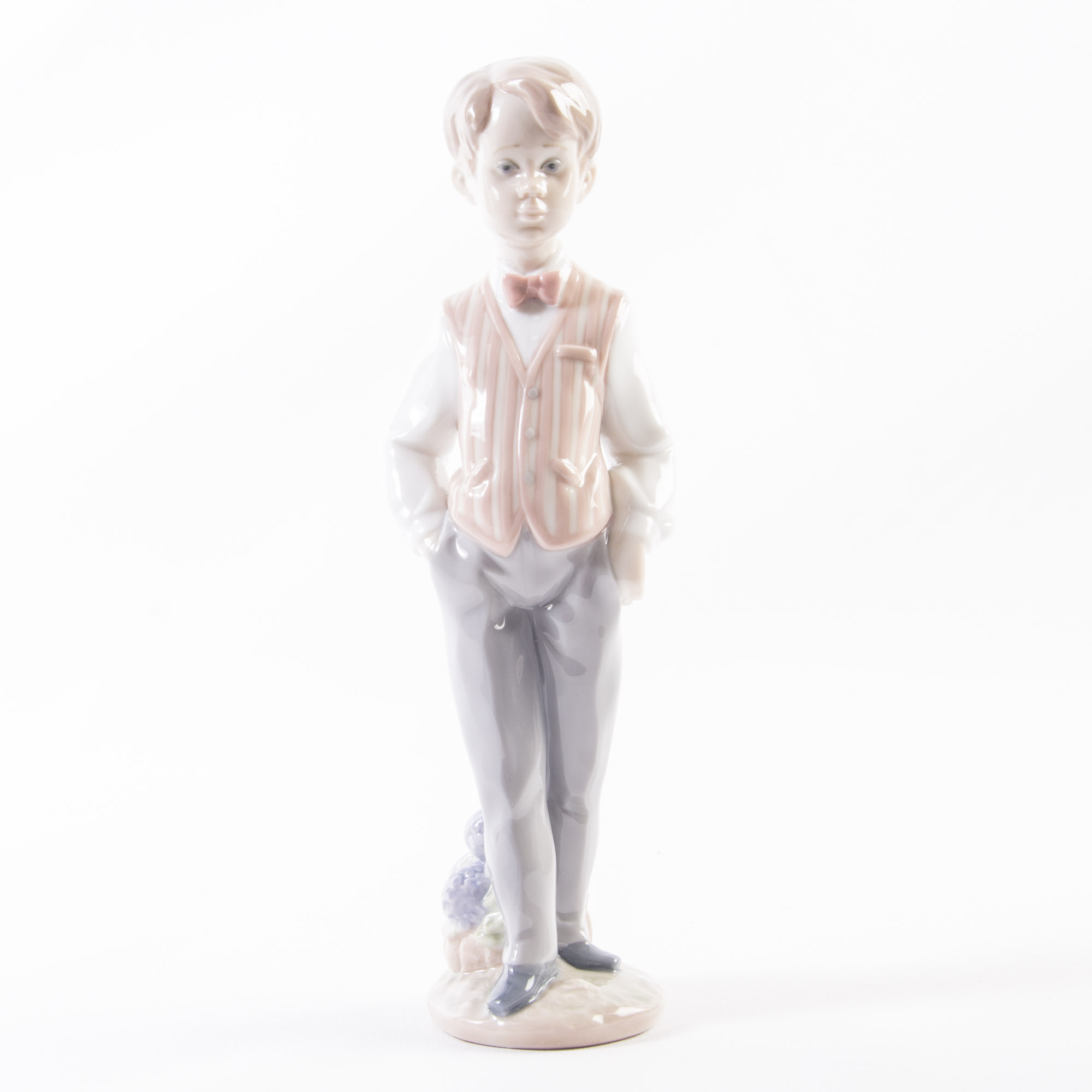 Lladró "European Boy" Figurine