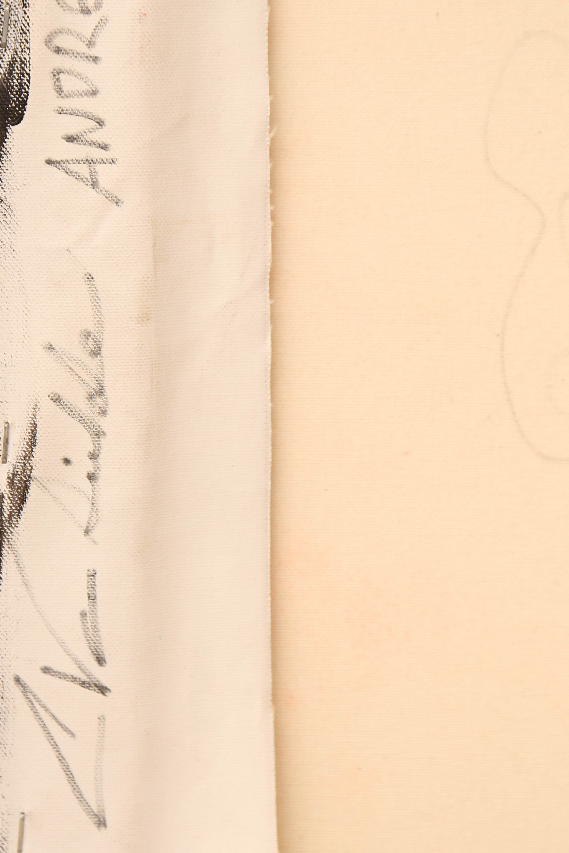 Andrew VanSickle "X-Ray Coca-Cola Self Portrait" Signed Silkscreen on Canvas