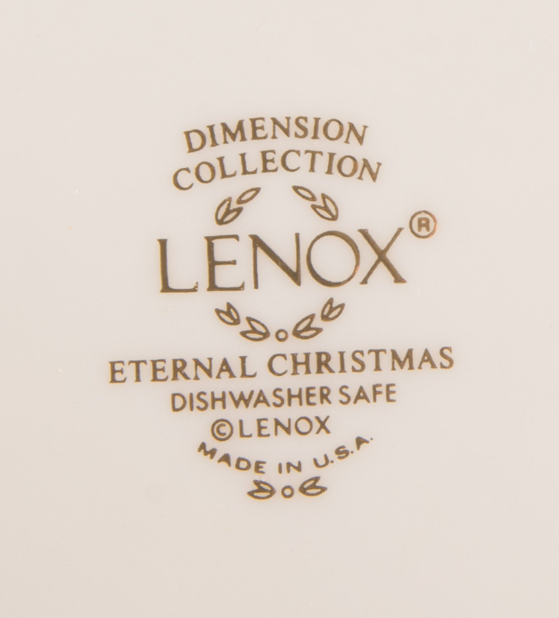 Lenox "Eternal Christmas" Accent Salad Plates