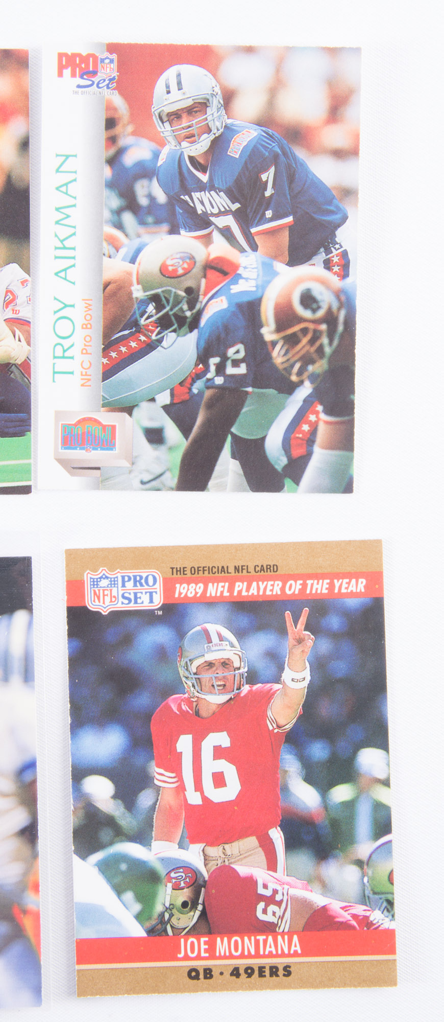 1992 NFL Pro Set Cards