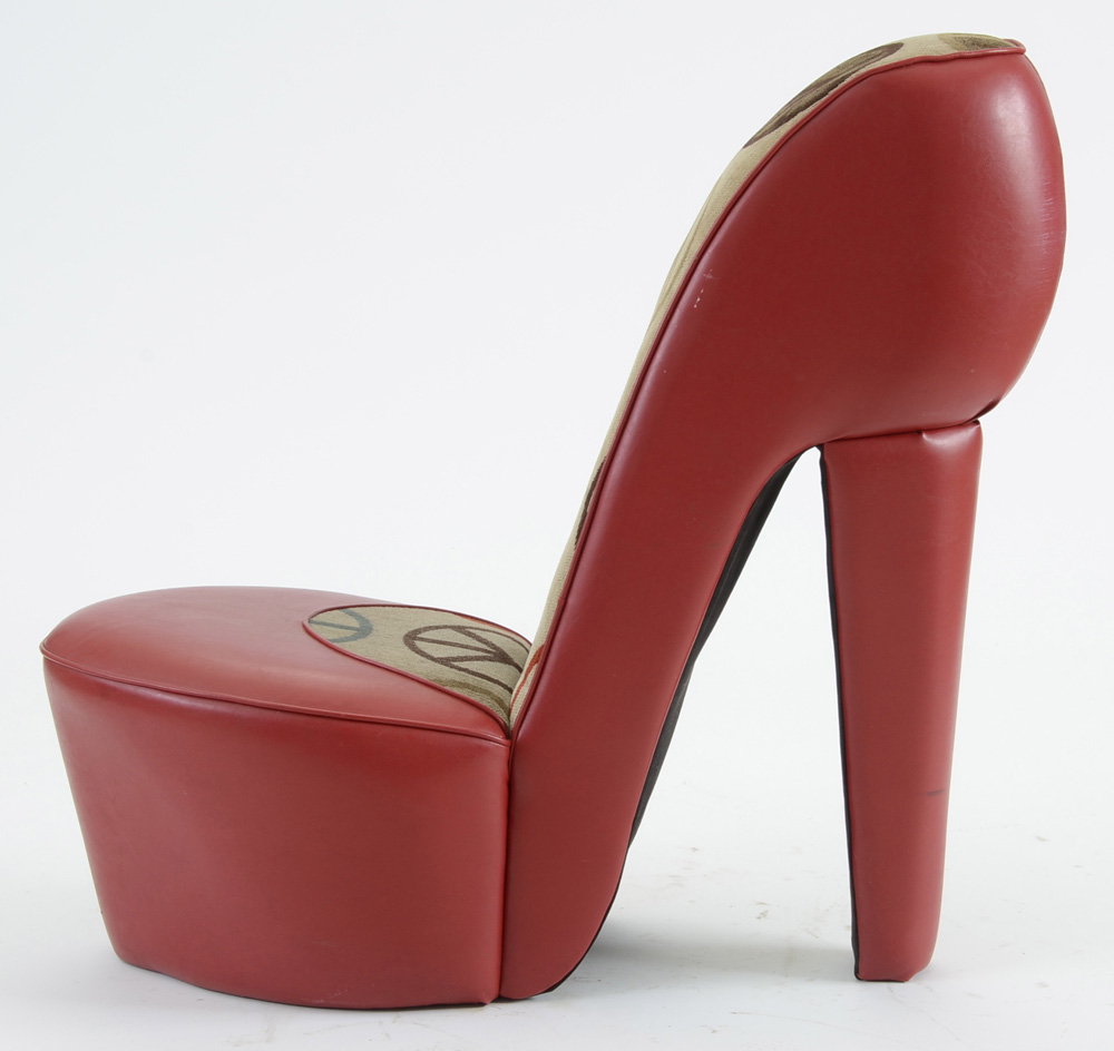 1970s Vintage High Heel Chair