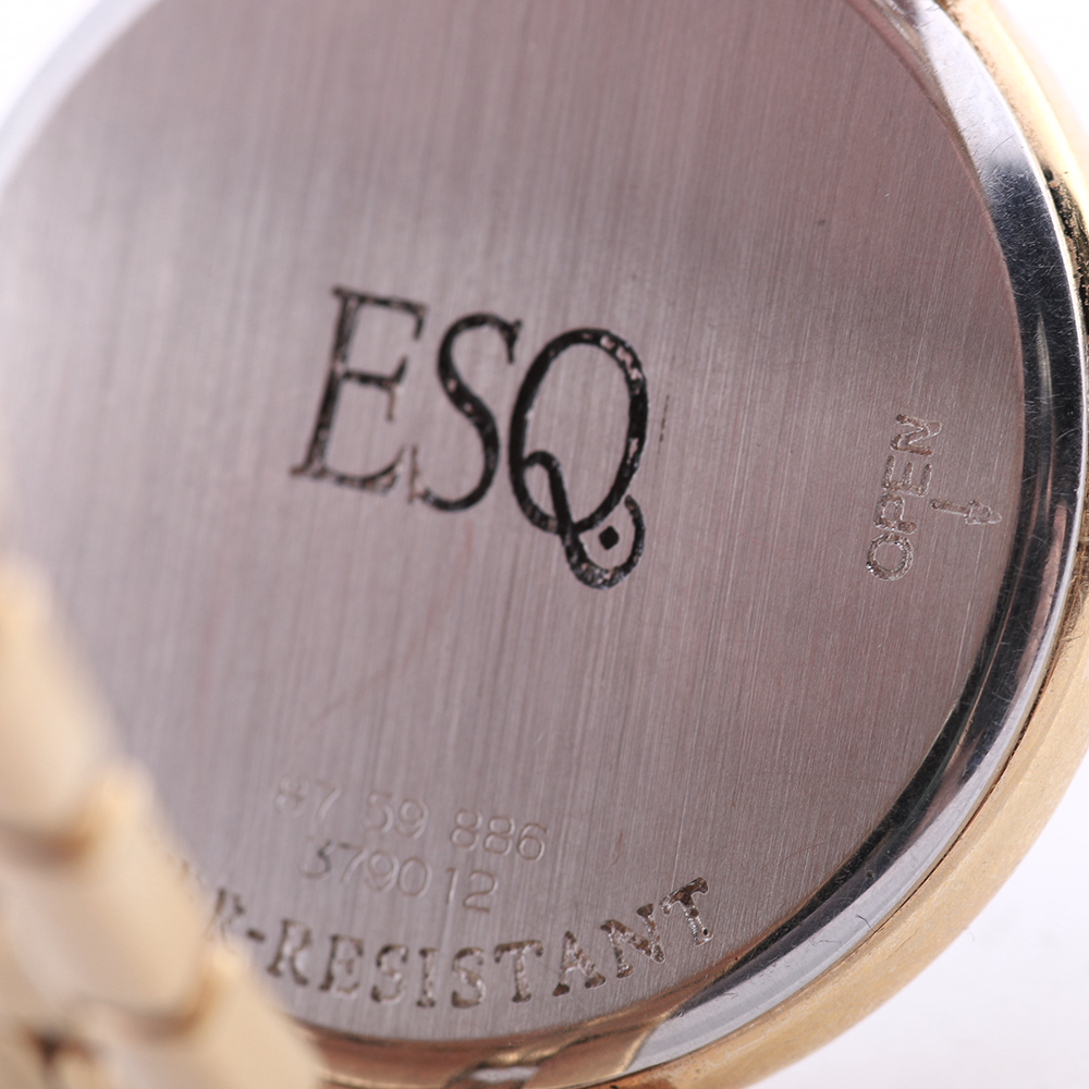 Movado ESQ Wrist Watch Model 8759886 with Electroplate V92 Band