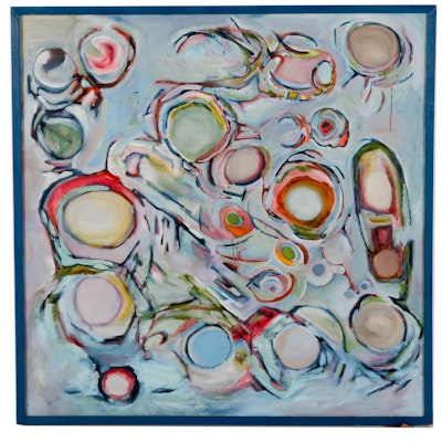 Abstract Acrylic On Canvas Abstract Acrylic On Canvas