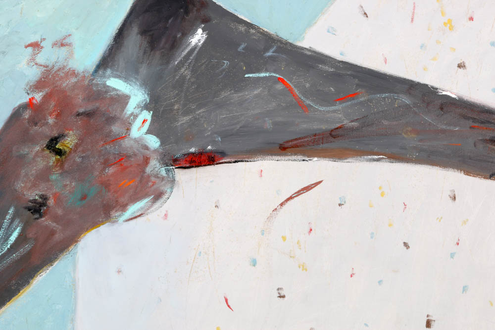 Felix Bronner Signed Acrylic Painting