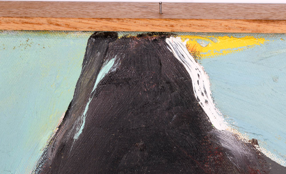 Felix Bronner Signed Acrylic Painting