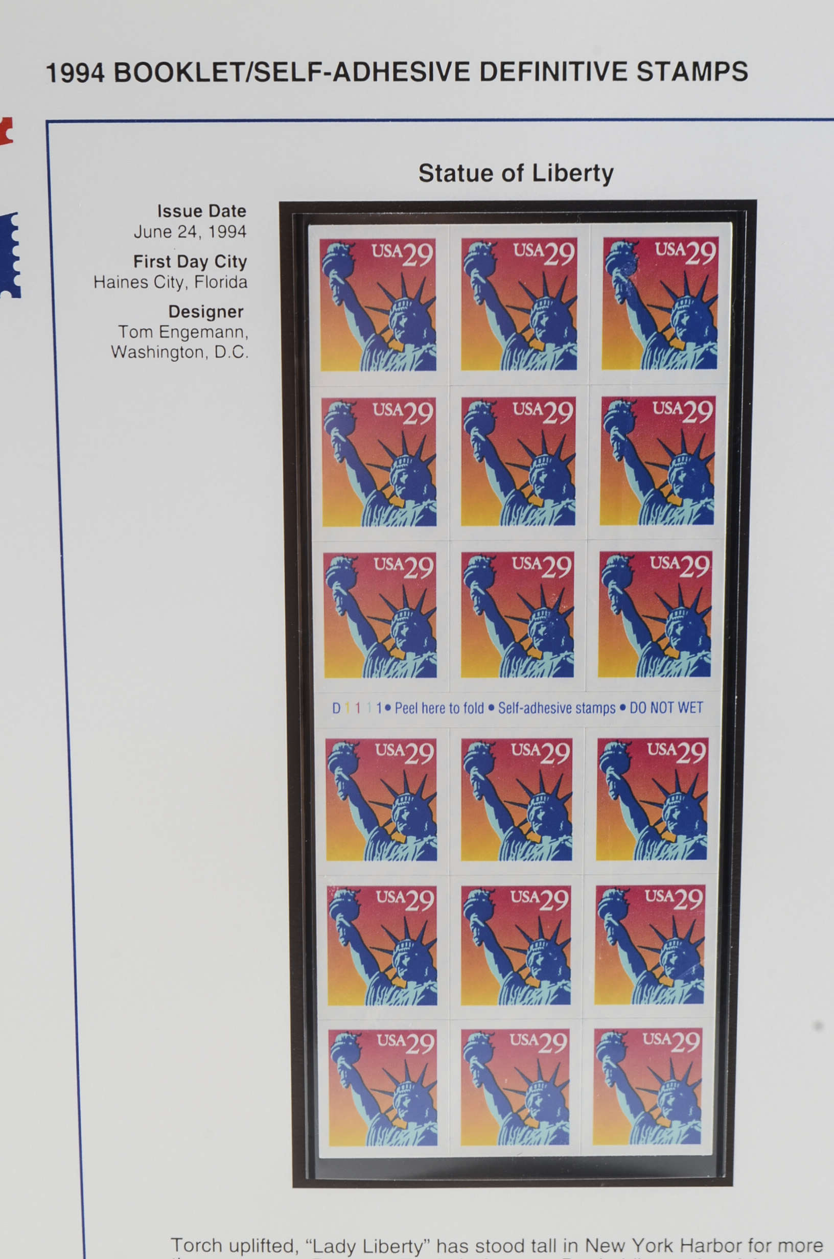 Three USPS Commemorative Stamp Club Binders with Stamps