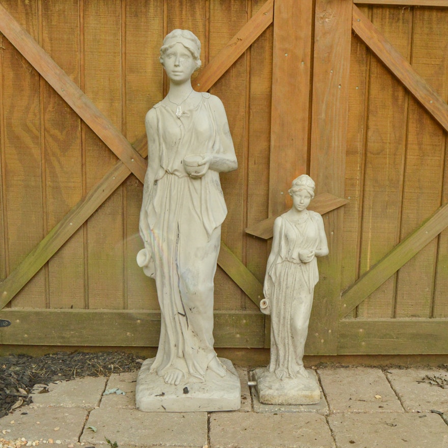 Two of Outdoor Statues