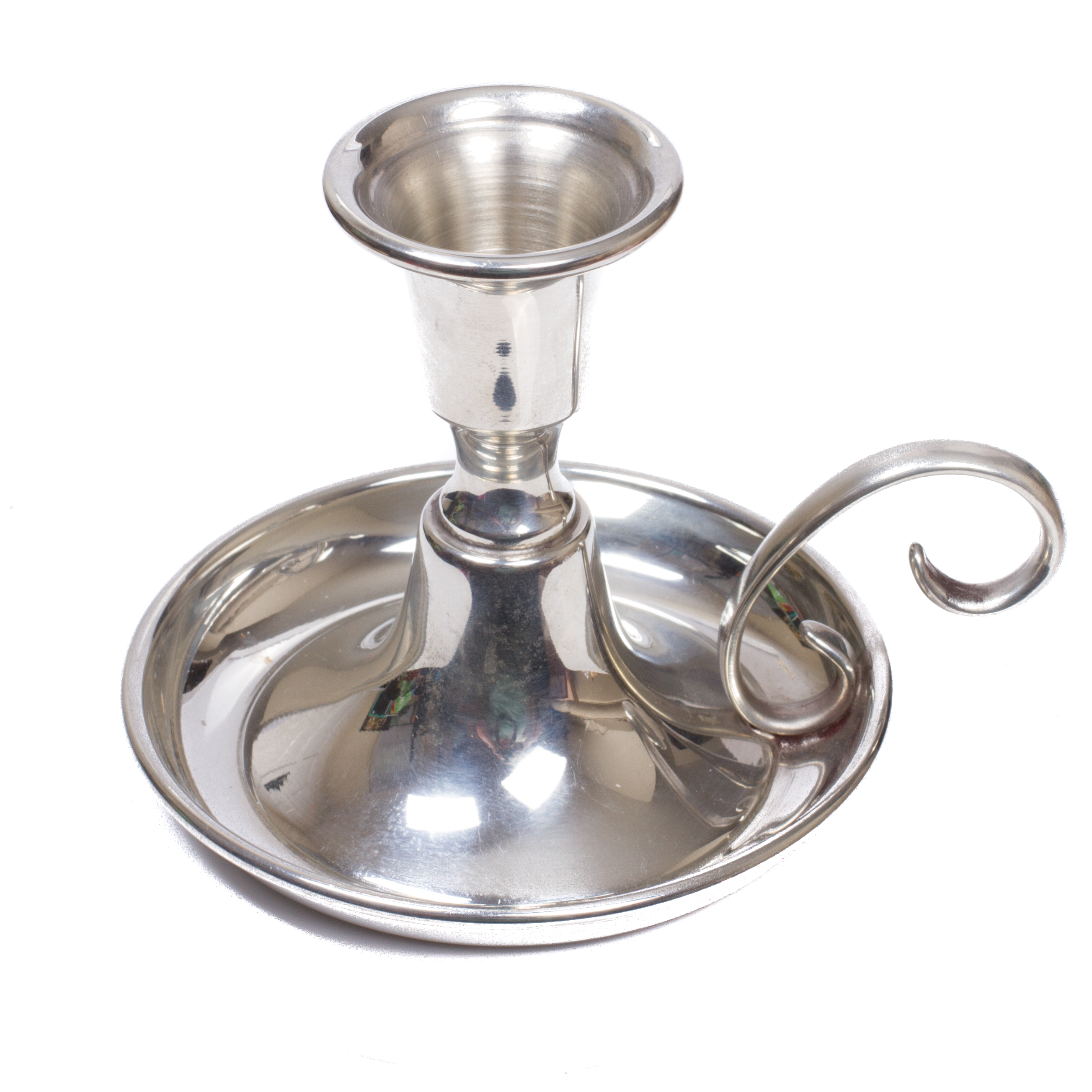 Silver Plate Candlestick Holder