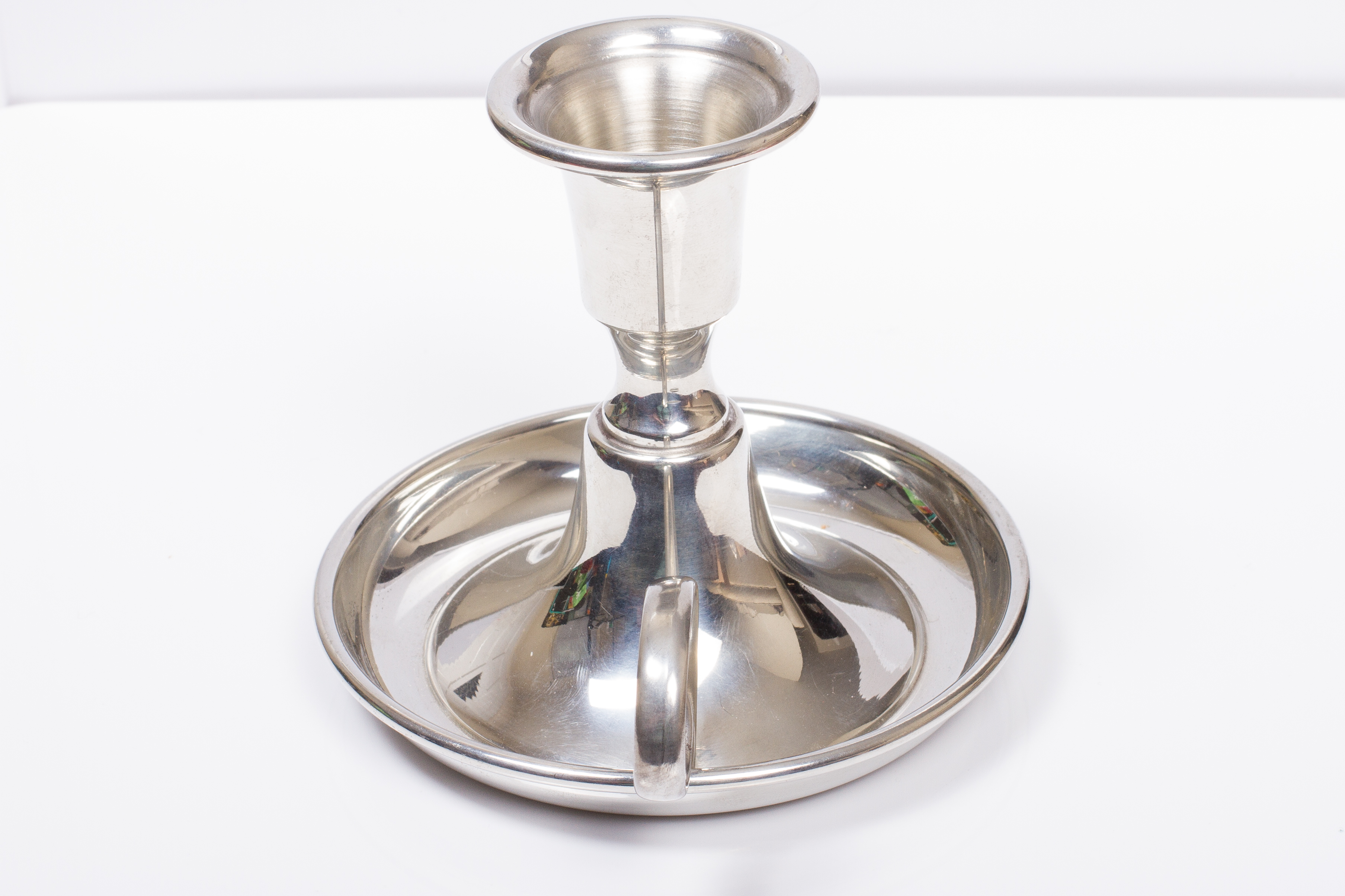 Silver Plate Candlestick Holder